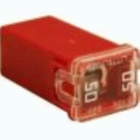 JCASE High Amp Fuse 50A Red 1 Count Bag - Click Image to Close